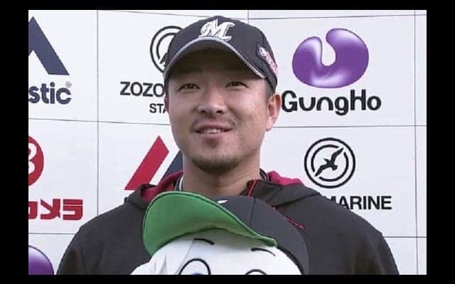 13年目のロッテ田中が好救援でプロ3勝目　初お立ち台に「気持ちいいです」