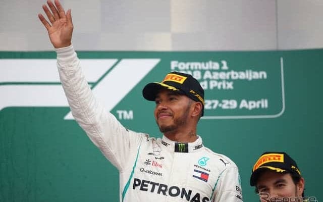 【F1 アゼルバイジャンGP】ルイス・ハミルトンが今季初優勝でランキングトップに浮上