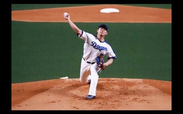 中日・松坂、5回に押し出しで1点を失う、中日のリードは2点に　筒香は左飛、四球、四球