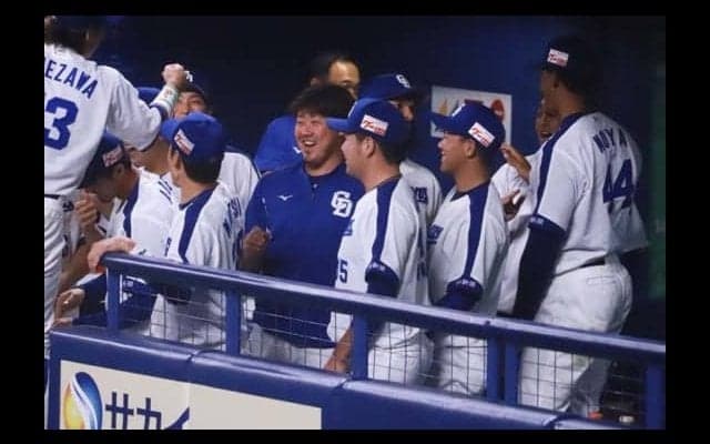 中日・松坂大輔6回1失点で4241日ぶり白星に笑顔　「久しぶりの勝利、最高です」