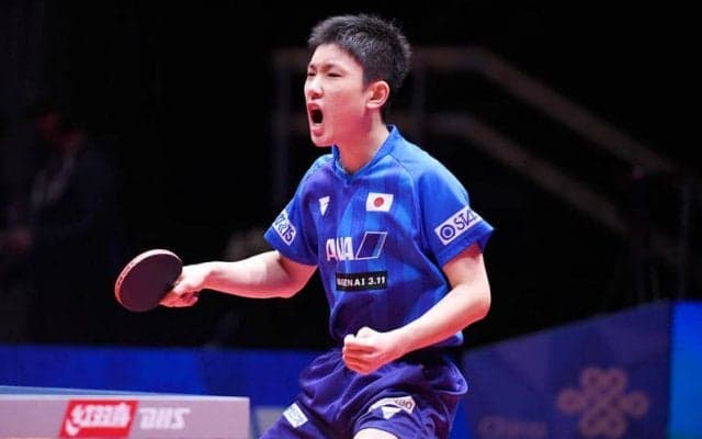 日本男子 初戦快勝！張本智和が世界卓球団体デビュー戦で勝利＜世界卓球2018＞