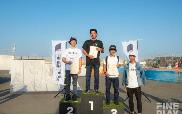 パーク中村輪夢、フラット佐々木 元が王者に輝く『2018 JAPAN CUP 鵠沼大会』