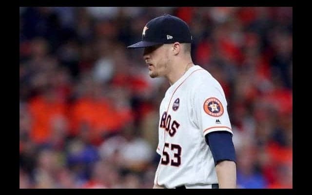 【MLB】敗戦決定づける一発浴びたア軍右腕…　“戒めフック”が米で話題