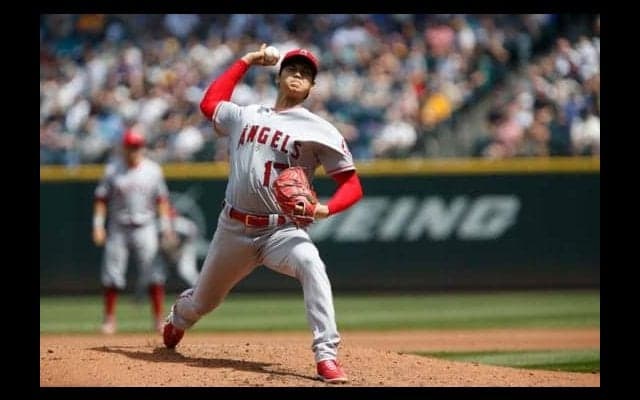 【MLB】大谷翔平、7回途中2失点で3勝目　イチローの前で好投、CY賞右腕に投げ勝つ