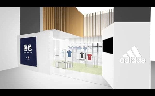 アディダス、ワールドカップに向けてポップアップショップ「adidas 勝色Collection」オープン