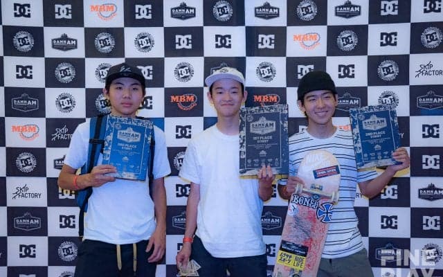 白井 空良が王者に輝く!『DAMN AM JAPAN presented by DC Shoes』