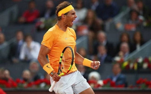 ナダル、クレー50セット連続取得達成。34年振りにマッケンローの記録を抜く[男子テニスATPワールドツアー マスターズ1000 マドリード]