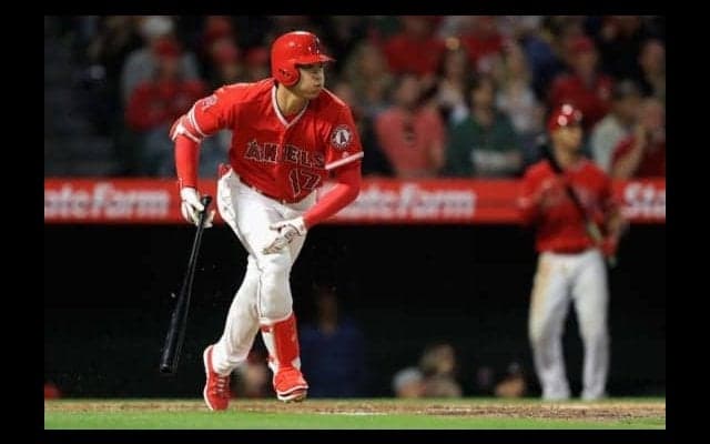 【MLB】大谷、179キロ“弾丸適時打”も…驚異のスピード「エ軍最速」8.07秒で二塁到達