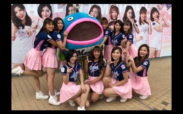 ロッテ「謎の魚」が台湾上陸、12日に始球式「ラミガールズの歓迎に赤面…」