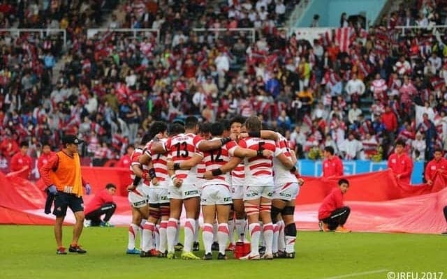 栃ノ心関、ラグビー日本代表VSジョージア代表戦の特別応援サポーターに就任