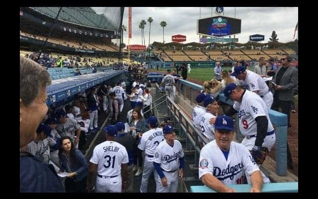 【MLB】ドジャース往年の豪華メンバー集結　1988年WSの2発にマントルの“秘話”