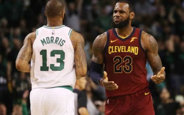 マーカス・モリスがレブロンを完封、セルティックスがキャブズとの第1戦に圧勝