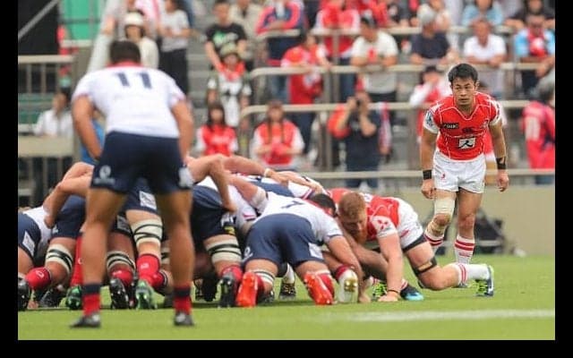  「積み重ねが大きい」。サンウルブズ・福岡、試合を締めたプレーを振り返る。 