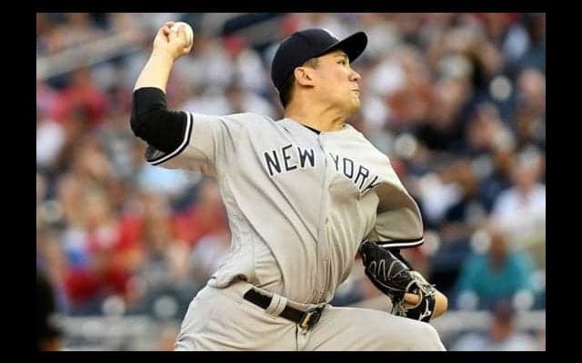 【MLB】田中将大、3試合連続白星なし　5回4安打3失点も、同点のまま降板
