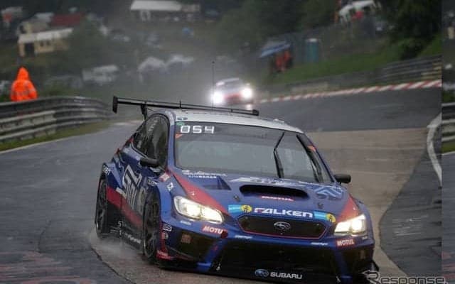 【ニュル24時間】雨の夜に見せたSUBARUの速さ、そのワケはAWD