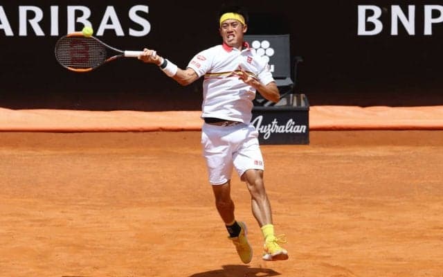 【速報予定】錦織が世界4位のディミトロフと対戦。復帰後3度目のトップ10からの勝利なるか[男子テニスATPワールドツアー マスターズ1000 ローマ]