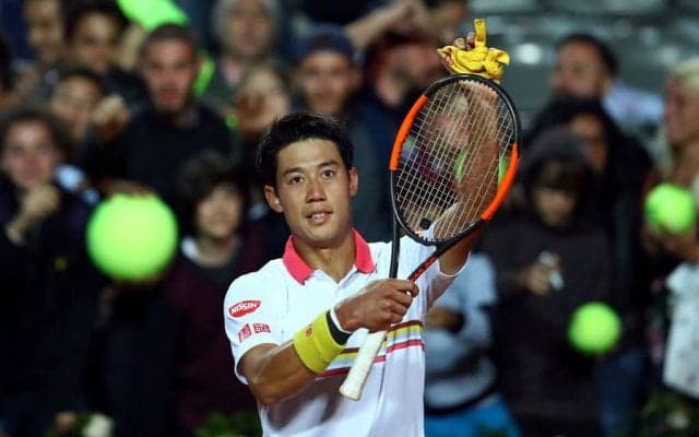 好調の錦織、完勝でベスト8進出。次戦でジョコビッチと対戦[男子テニスATPワールドツアー マスターズ1000 ローマ]