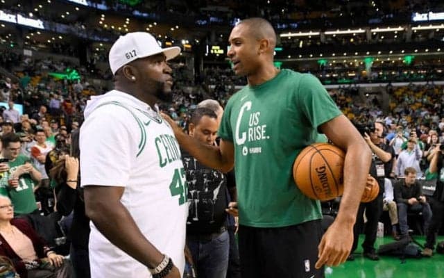 セルティックスを支えるアル・ホーフォードと元MLBデビッド・オルティズとの縁