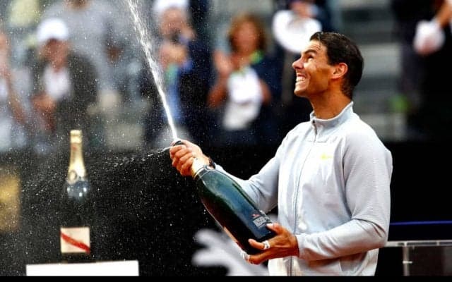 降雨中断が味方したのはナダル。5ゲーム連取で5年ぶり8度目の優勝[男子テニスATPワールドツアー マスターズ1000 ローマ]