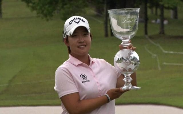 初Vをもたらしたのは取りこぼさないゴルフ　山崎千佳代プロ解説