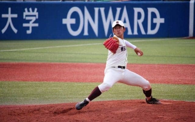 中1日での連続完投勝利！“エース”小島が2戦合計281球の力投で早大が勝ち点獲得！【東京六大学野球】