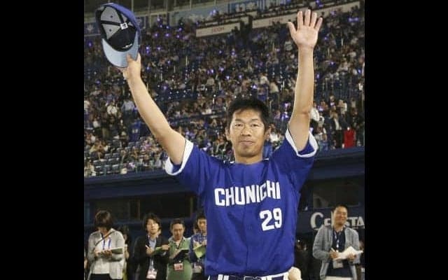 中年の星！40歳の中日・山井が今季初登板で4年ぶりの完封劇！