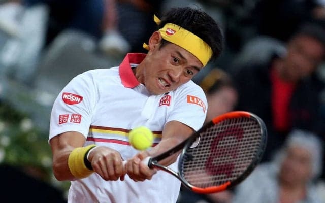 錦織が「全仏オープン」会場入りし、チョリッチと練習