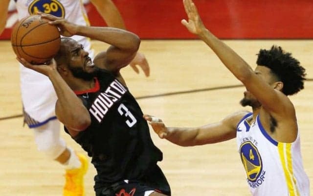 接戦をモノにしたロケッツ、王者ウォリアーズを撃破してのファイナル進出に王手