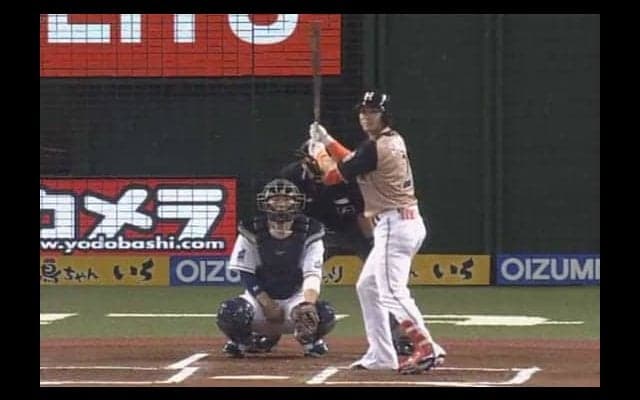 ハム杉谷、メットライフDで大暴れ　1025日ぶり本塁打&今季初マルチ！