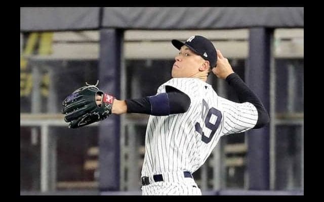 【MLB】ジャッジが異次元の鬼肩披露　右翼から今季最速162キロのレーザービーム