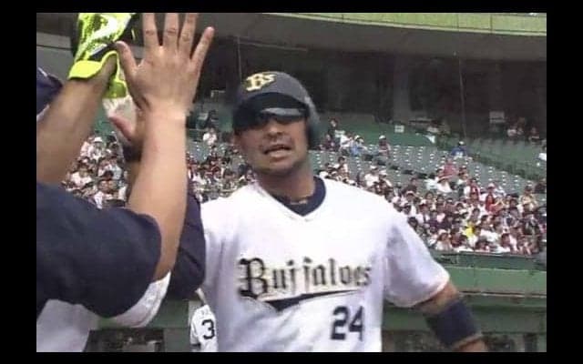 オリックス宮崎が今季2号の初回先頭打者本塁打　「二塁まで全力で走りました」