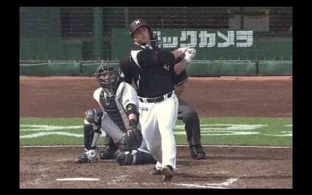 ロッテ、ドミンゲスが来日初の2打席連発　4号同点ソロ、リード広げる5号2ラン