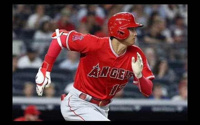 【MLB】大谷がチャップマンとの対決で密かに自己新樹立　一塁到達タイムは3.98秒
