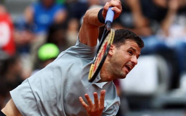 【速報】世界5位ディミトロフが第1セット先取。初戦世界182位相手に順調な出だし[全仏オープン]