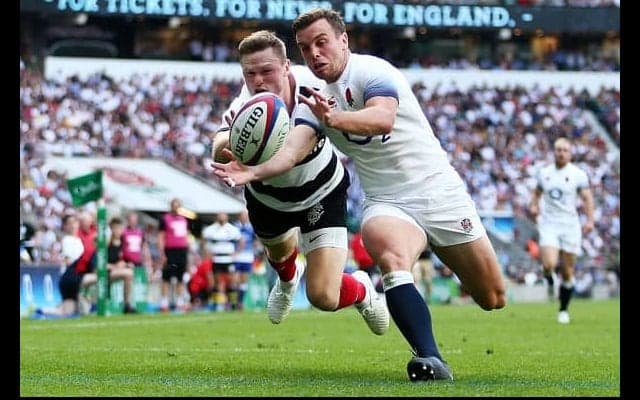  イングランドが4連敗　バーバリアンズ相手に屈辱の63失点 