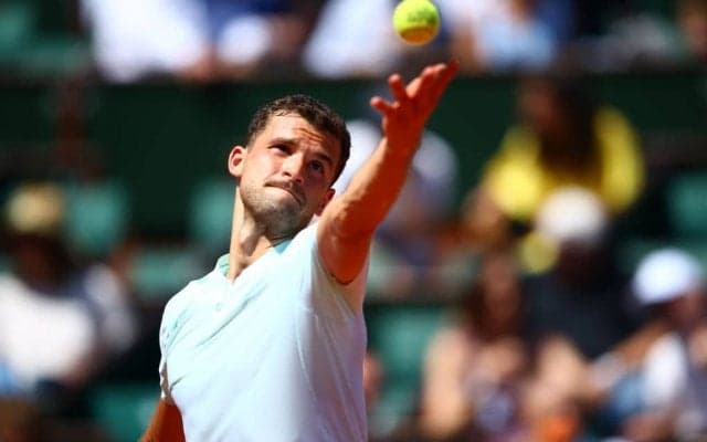 【速報】ディミトロフ、世界57位相手に第1セットを落とす[全仏オープン]