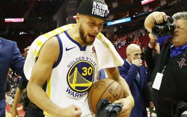 苦戦の末ファイナルの舞台にたどり着いたステフィン・カリー「4年連続でもファイナル進出は特別」