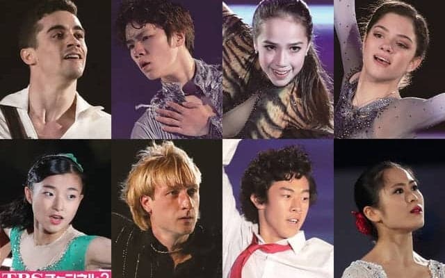 歴代メダリストが集結したアイスショー「THE LEGENDS」特別版をTBSチャンネル2が放送