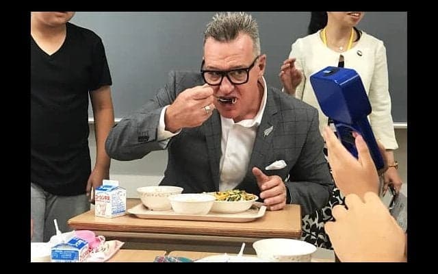  オールブラックスが千葉・柏にやって来る。事前キャンプ地決定報告会開催。 