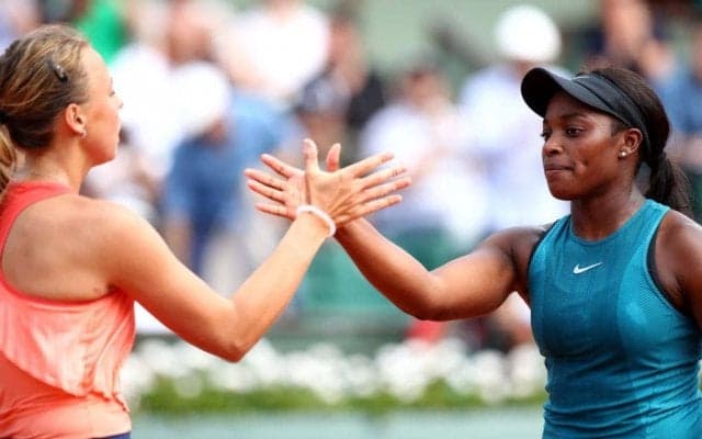 スティーブンスがコンタベイトをストレートで破り自身初の全仏準々決勝に進出[全仏オープン]