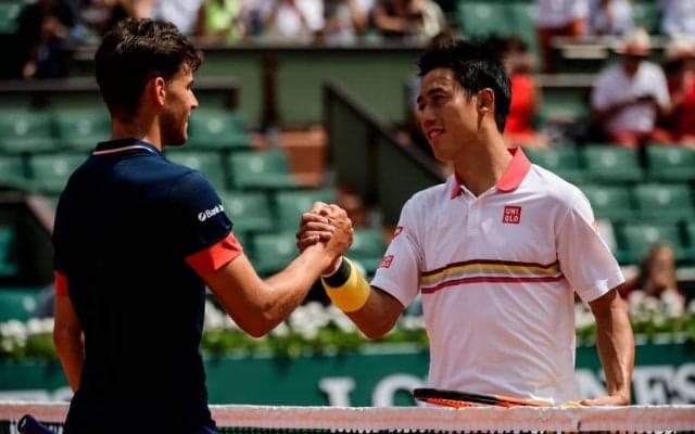 錦織「とにかく集中できなかったし、ちょっと緊張していたかも」、ティームは対照的に「最高のスタートだった」[全仏オープン]