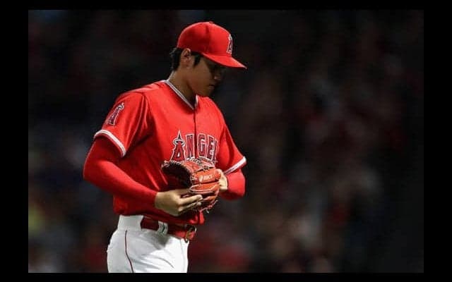 【MLB】大谷、5回に投球練習のみで緊急降板　右中指のマメと球団発表　今季2度目