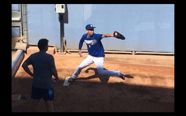 【MLB】前田健太がブルペンで力強い27球　順調回復に指揮官「来週登板の可能性」