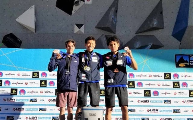 杉本怜が今期初優勝！IFSCボルダリングワールドカップ「ベイル大会」