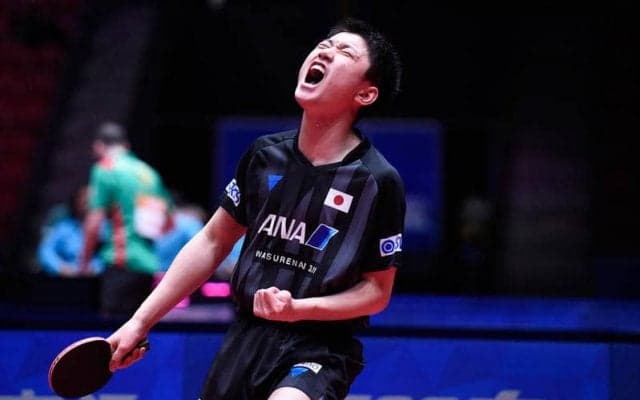 張本智和 五輪金メダリストを圧倒！元世界王者を破る金星＜卓球・中国OP＞