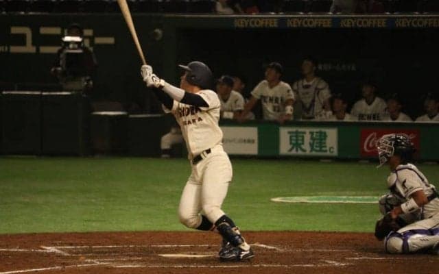 プロ注目捕手・太田光が逆方向へ長打を連発しスカウト陣も高評価。大商大が天理大にコールド勝ち【全日本大学野球選手権】