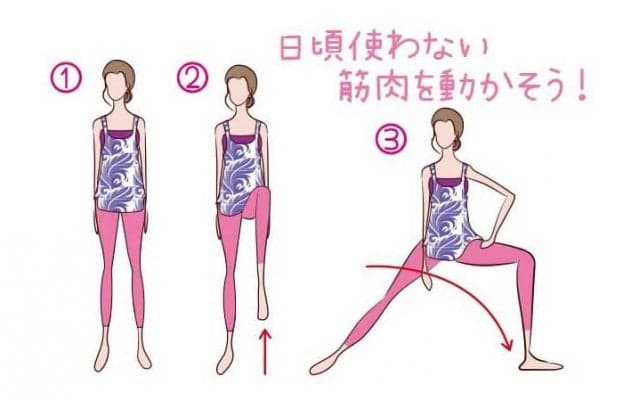 夏に向けてももを引き締めよう！