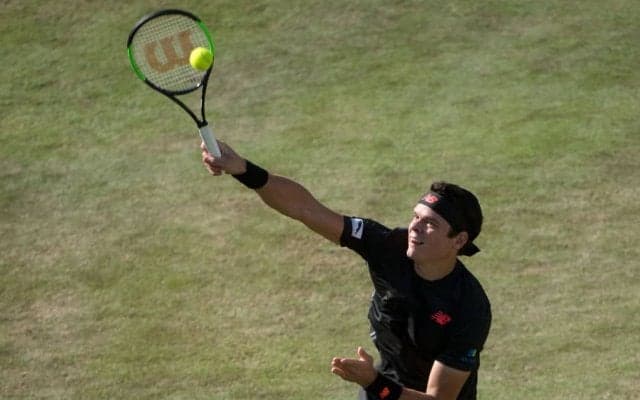 元世界3位ラオニッチ、芝2回戦で圧勝し準々決勝進出[メルセデス・カップ]