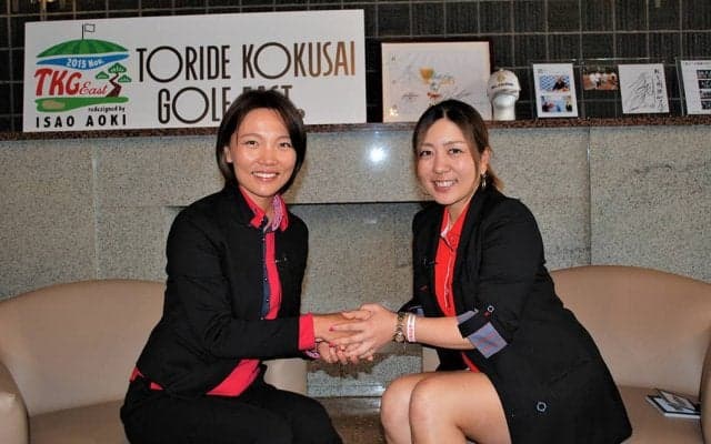 海外で研鑽を積んだメジャータイトルホルダー テレサ・ルーと宮里美香のラウンジトーク