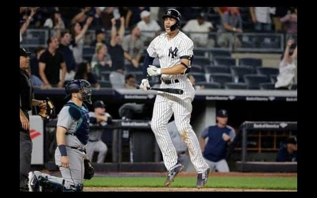 【MLB】スタントンが弾丸サヨナラ弾　ヤンキースが5点差ひっくり返し、劇的勝利